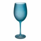Barevné sklenice na víno v matné sklenici s ledovým efektem, 12 kusů - podzim Viadurini