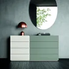 Kompletní pokoj se 4 prvky moderního designu vyrobenými v Itálii - Mallorca Viadurini