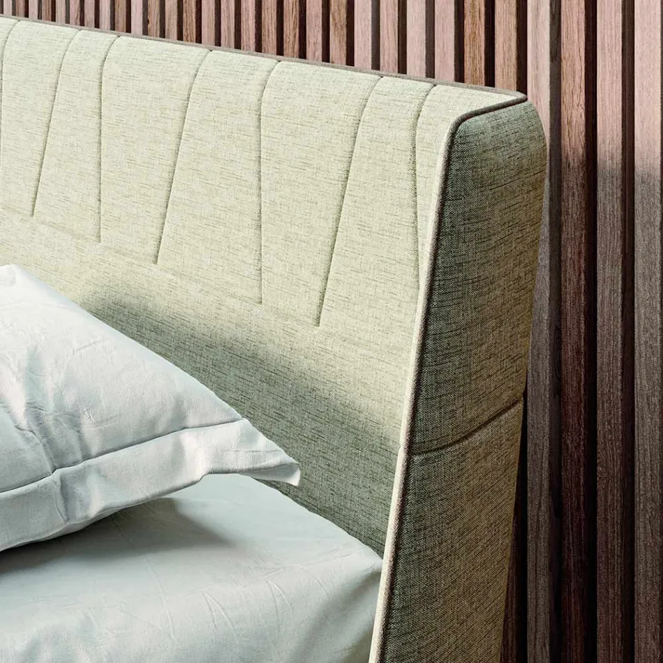 Ložnice se 4 prvky v moderním stylu Made in Italy Vysoká kvalita - Minorco Viadurini