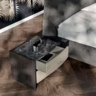 Moderní stylová 4prvková ložnice vyrobená v Itálii - Calimero Viadurini