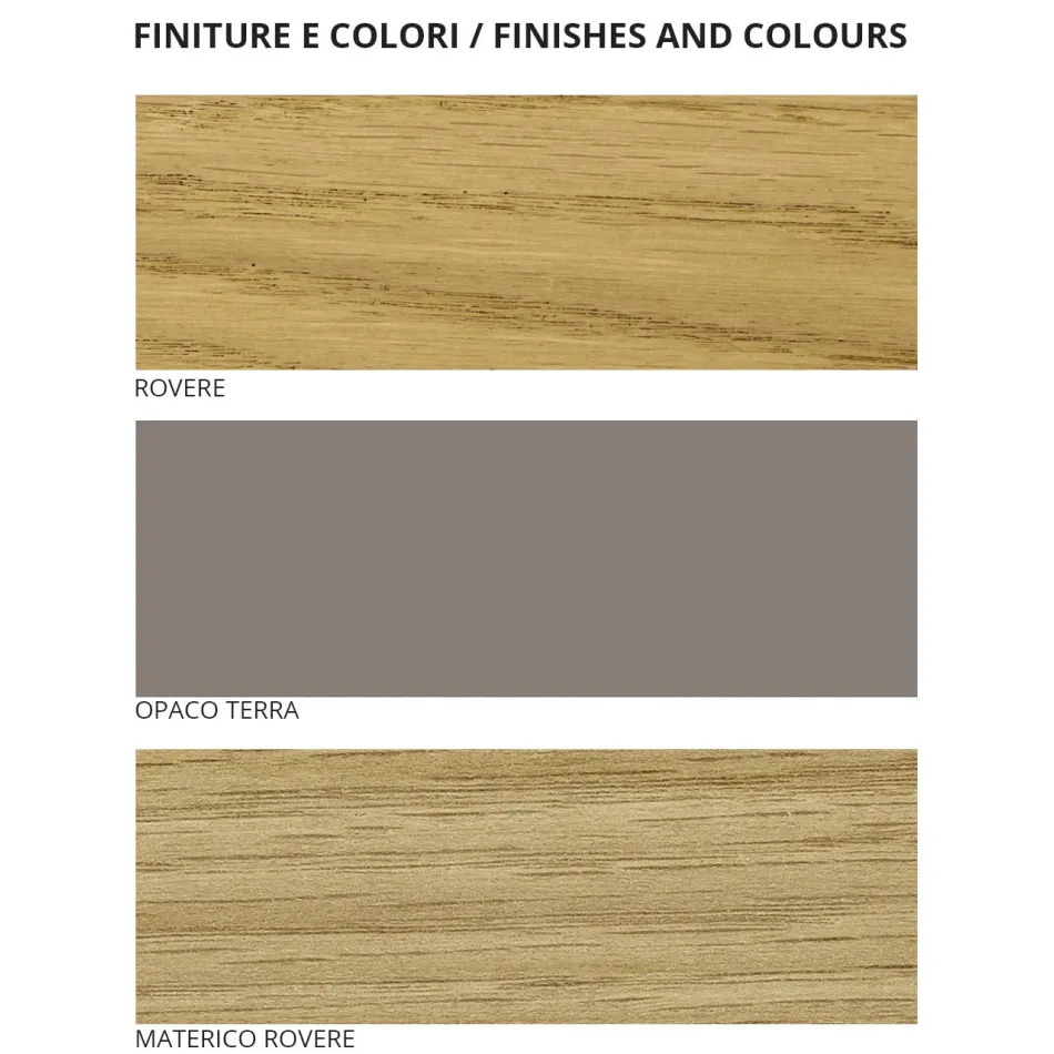 Moderní styl 5prvková ložnice vyrobená v Itálii Vysoká kvalita - vzácná Viadurini