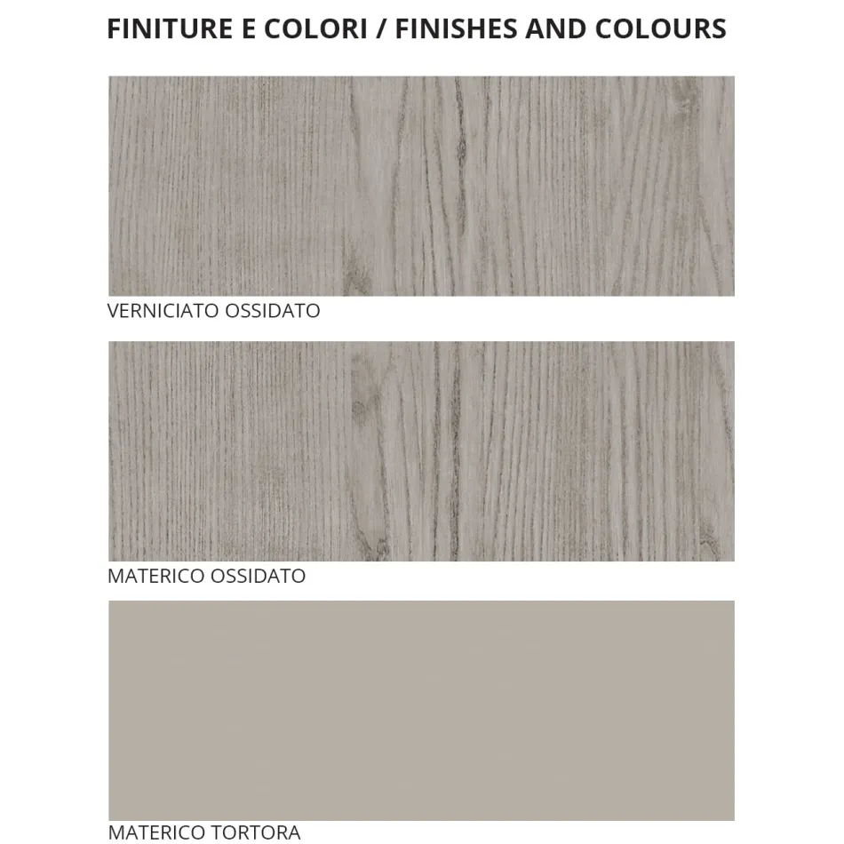 Kompletní ložnice se 4 vysoce kvalitními prvky vyrobenými v Itálii - Odema Viadurini