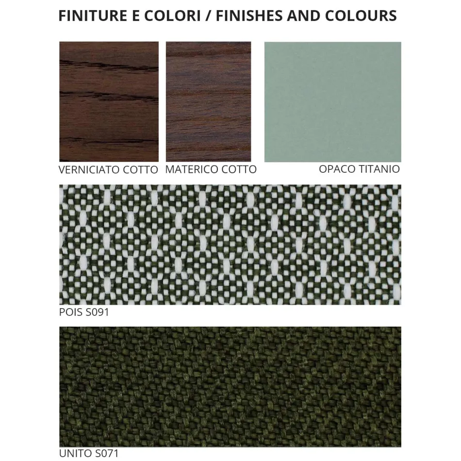 Kompletní ložnice s 5 moderními prvky vyrobenými v Itálii - Shaila Viadurini