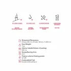 Ohniště keramické a skleněné tabulky bioethanol Jim, made in Italy Viadurini