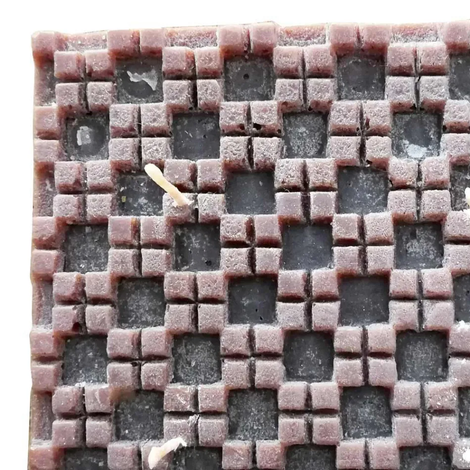 Vosková svíčka s vůní skořice se 4 knoty Made in Italy - Yuma Viadurini