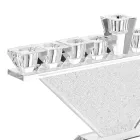 Italian Luxury Design 9 Flame Crystal Candelabra - Wanni Viadurini