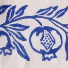 Plátěné plátno italského řemesla s ručně tištěným designem - ochranné známky Viadurini