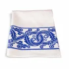 Plátěné plátno italského řemesla s ručně tištěným designem - ochranné známky Viadurini