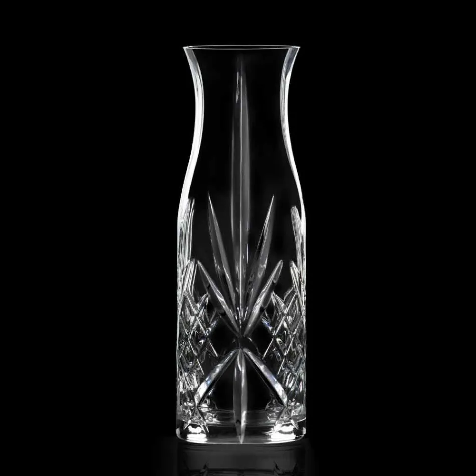 Džbán s designem Eco Crystal na vodu nebo víno 4 kusy - Cantabile Viadurini