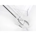 Kuchyňský vozík 4 kolečka v průhledném plexiskle nebo se dřevem - Magimbo Viadurini