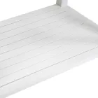 Venkovní vozík z lakovaného hliníku s různými povrchovými úpravami - Hotel Viadurini