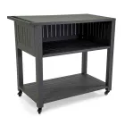 Venkovní vozík z lakovaného hliníku s různými povrchovými úpravami - Hotel Viadurini