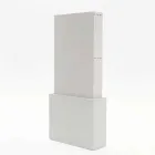 Nákupní rozšíření dveře otevřené póry bílý melamin Columbus Viadurini