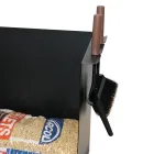 Kovový vozík na pelety s kolečky Made in Italy - Pinguino Viadurini