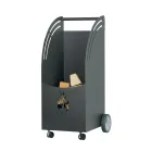 Kovový dřevěný vozík se 4 kolečky Made in Italy - Beruška Viadurini