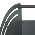 Kovový dřevěný vozík se 4 kolečky Made in Italy - Coccinella Viadurini