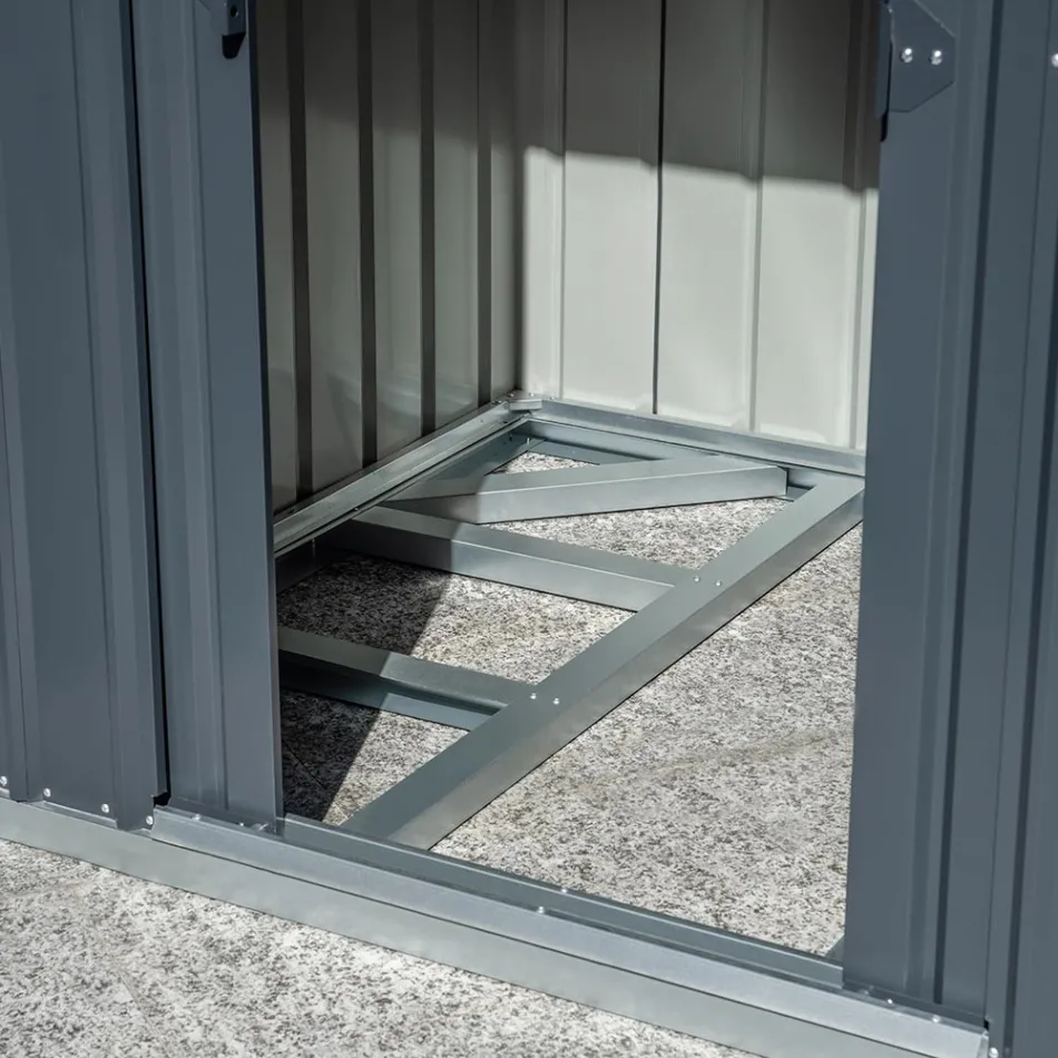 Zahradní domek s otočnými dveřmi v různých velikostech - štěně Viadurini