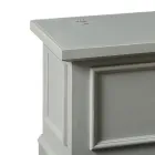 Truhla s masivní topolovou strukturou Made in Italy - Dievis Viadurini