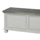 Truhla s masivní topolovou strukturou Made in Italy - Dievis Viadurini