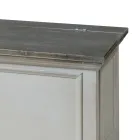 Truhla s masivní topolovou strukturou Made in Italy - Dievis Viadurini