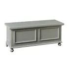 Truhla s masivní topolovou strukturou Made in Italy - Dievis Viadurini