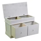 Dřevěná komoda se 2 zásuvkami - Meduse Viadurini