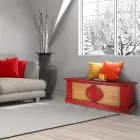 Truhla z dýhovaného dřeva s různými povrchovými úpravami Made in Italy - Krishna Viadurini