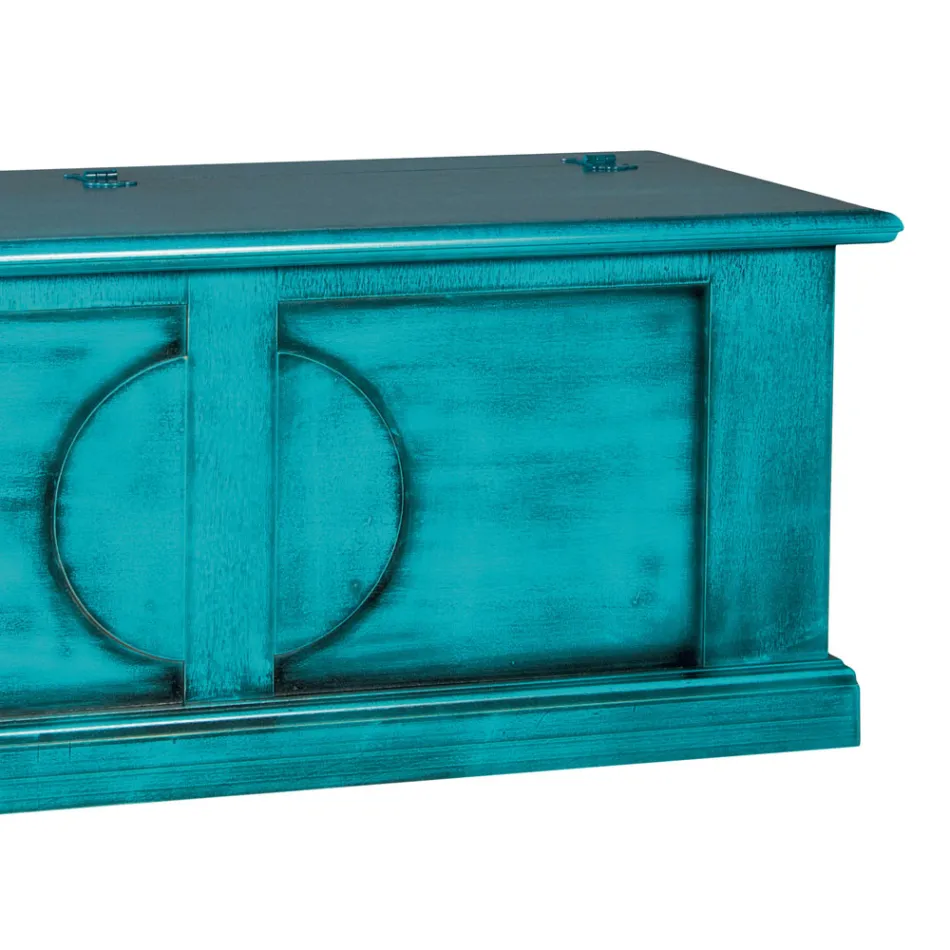 Truhla z dýhovaného dřeva s různými povrchovými úpravami Made in Italy - Krishna Viadurini