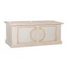 Truhla z dýhovaného dřeva s různými povrchovými úpravami Made in Italy - Krishna Viadurini