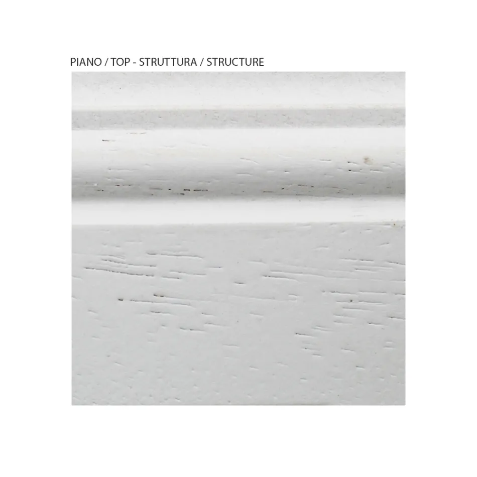 Truhla z dýhovaného dřeva a různé povrchové úpravy Made in Italy - Hermod Viadurini