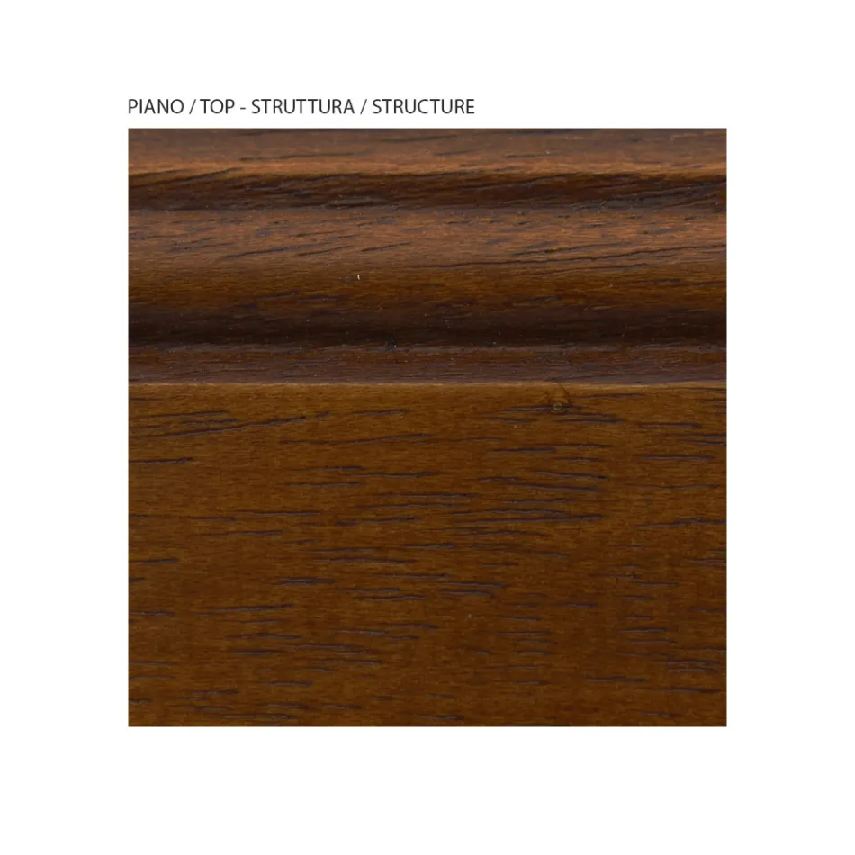 Truhla z dýhovaného dřeva a různé povrchové úpravy Made in Italy - Hermod Viadurini