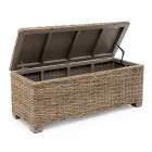 Venkovní hrudník z přírodního vlákna Kubù - Nogitsune Viadurini