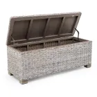 Venkovní hrudník z přírodního vlákna Kubù - Nogitsune Viadurini