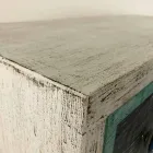 Artisan komoda ze dřeva jedle se 3 zásuvkami vyrobenými v Itálii - opice Viadurini