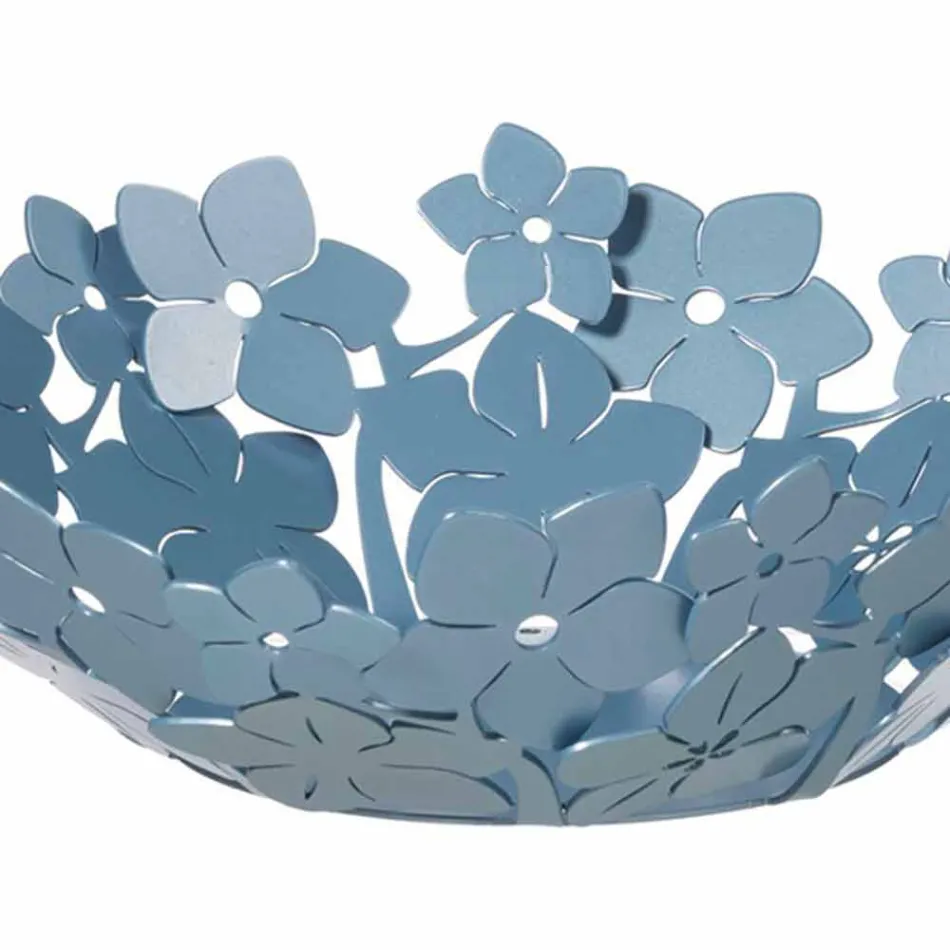 Vrchol s květinami v bahně, bílé nebo modré - Marken Viadurini