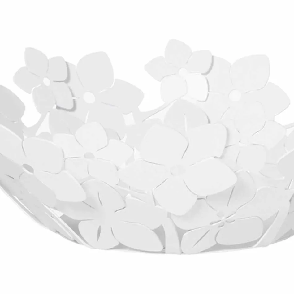 Vrchol s květinami v bahně, bílé nebo modré - Marken Viadurini