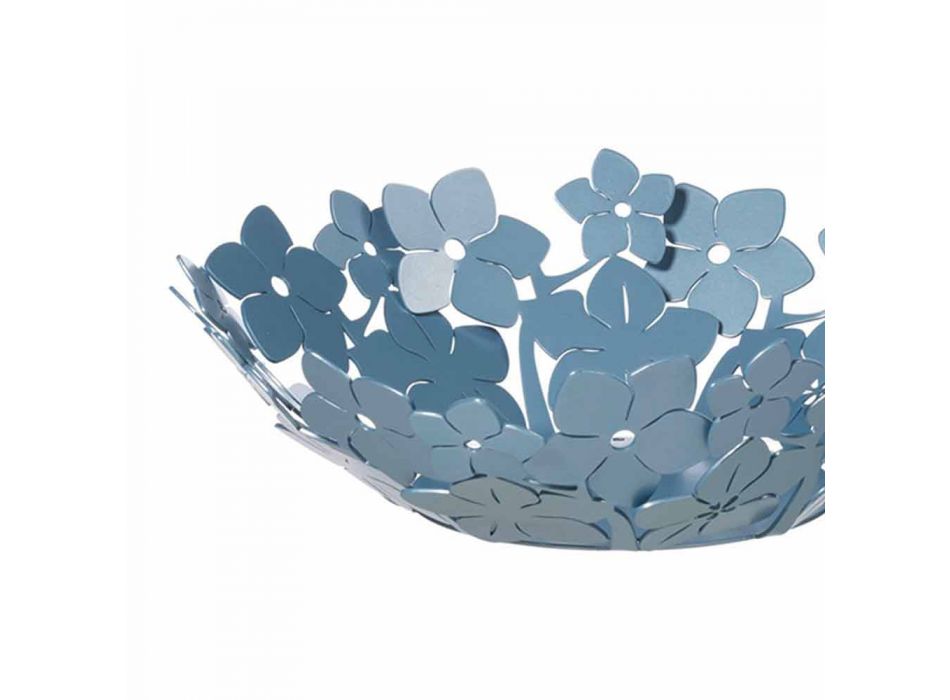 Vrchol s květinami v bahně, bílé nebo modré - Marken Viadurini