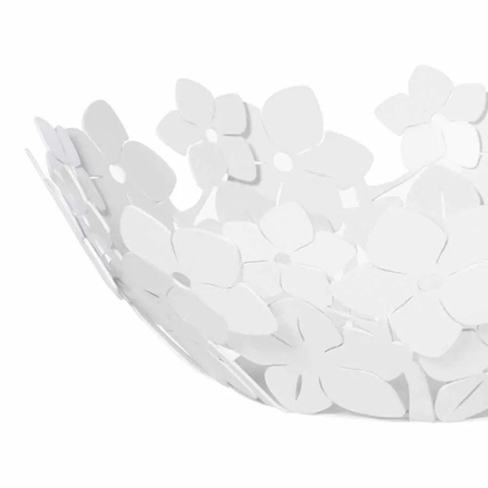 Vrchol s květinami v bahně, bílé nebo modré - Marken Viadurini