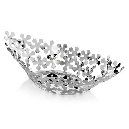 Středový design stříbrného kovu s luxusními květinovými dekoracemi - Megghy Viadurini