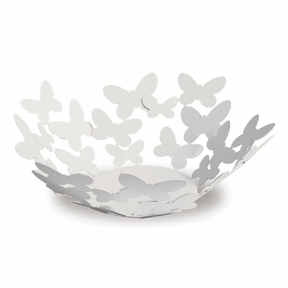 Vrchol bílý, béžový nebo slonovinový kovový design Vyrobeno v Itálii - Leiden Viadurini