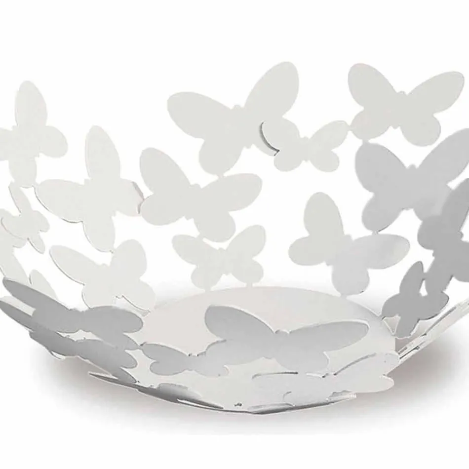 Vrchol bílý, béžový nebo slonovinový kovový design Vyrobeno v Itálii - Leiden Viadurini