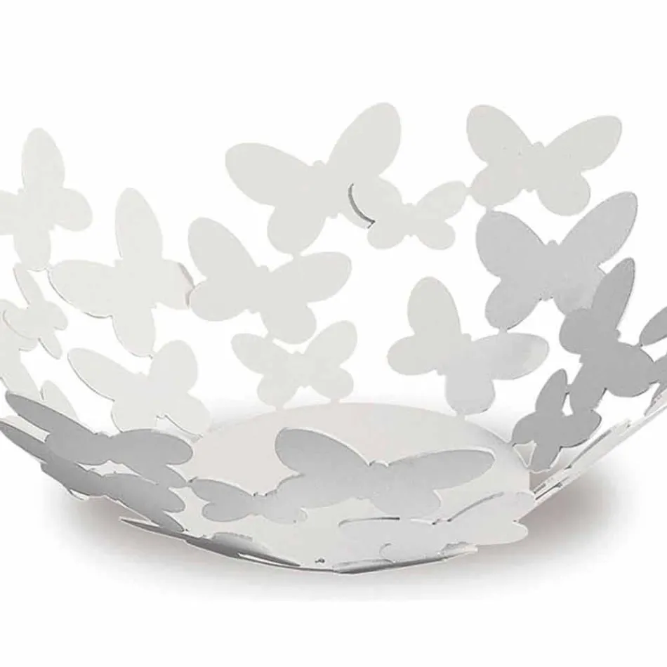 Vrchol bílý, béžový nebo slonovinový kovový design Vyrobeno v Itálii - Leiden Viadurini