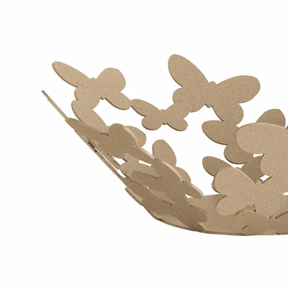 Vrchol bílý, béžový nebo slonovinový kovový design Vyrobeno v Itálii - Leiden Viadurini