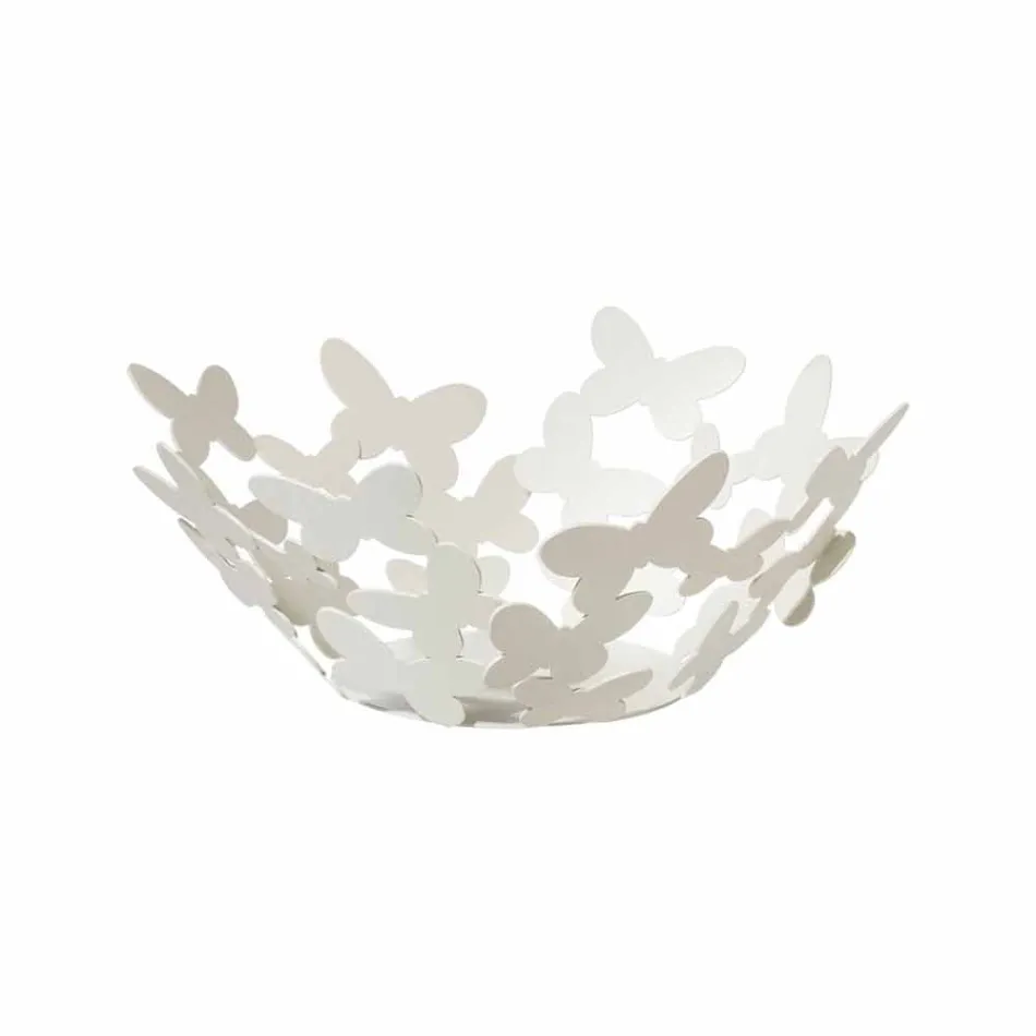 Vrchol bílý, béžový nebo slonovinový kovový design Vyrobeno v Itálii - Leiden Viadurini