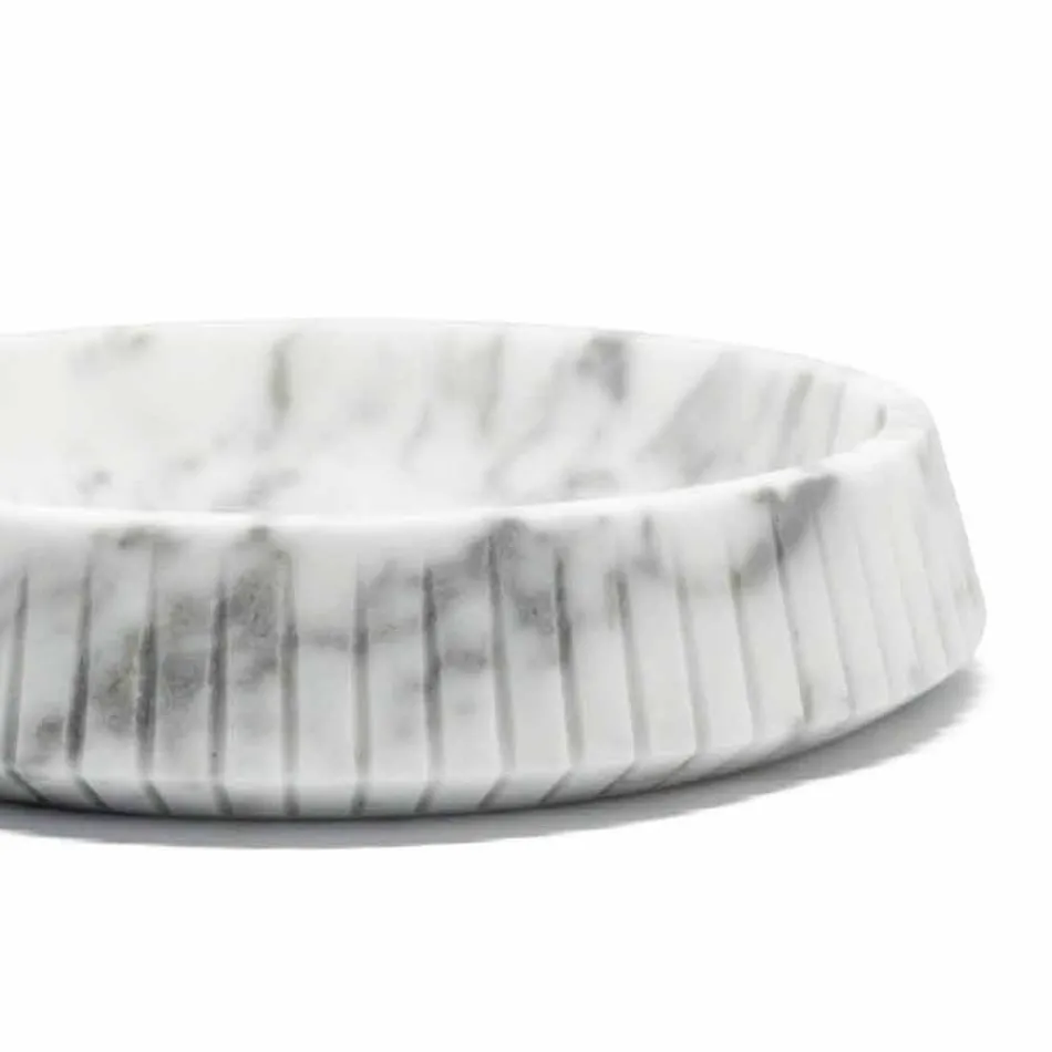 Vrchol bílý mramorový design Carrara Vyrobeno v Itálii - Bryan Viadurini