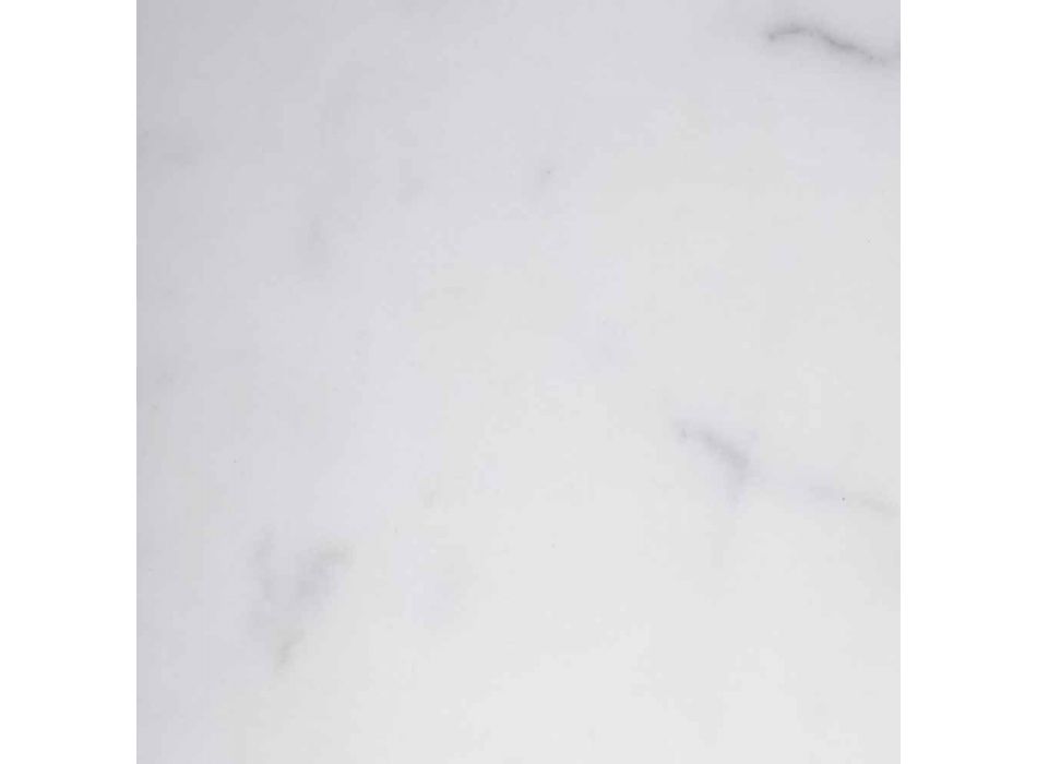 Vrchol bílý mramorový design Carrara Vyrobeno v Itálii - Bryan Viadurini