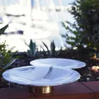 Vrchol v mramoru Brezza della Versilia a kovu vyrobeném v Itálii - Amabile Viadurini