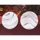 Vrchol v mramoru Brezza della Versilia a kovu vyrobeném v Itálii - Amabile Viadurini