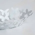 Moderní oválný vrchol v bílé nebo béžové železě vyrobené v Itálii - Leiden Viadurini