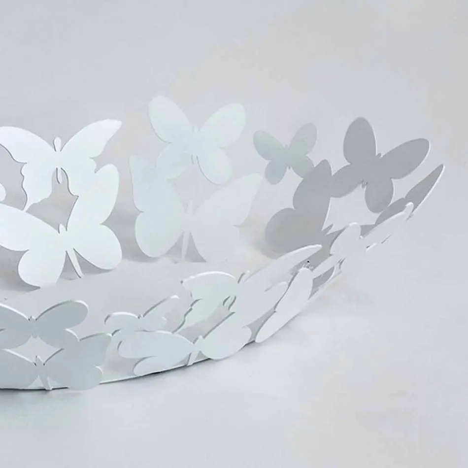 Moderní oválný vrchol v bílé nebo béžové železě vyrobené v Itálii - Leiden Viadurini